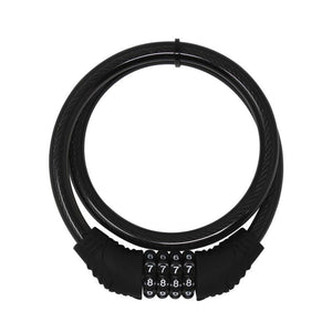 Candado Bicicleta Cable Espiral Corto GW