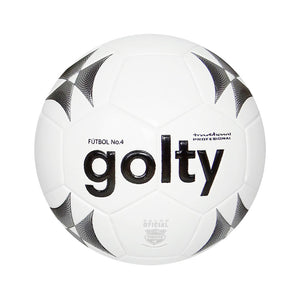 Balón Fútbol Golty Tradicional Blanco Negro N4