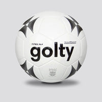 Balón Fútbol Golty Tradicional Blanco Negro N4