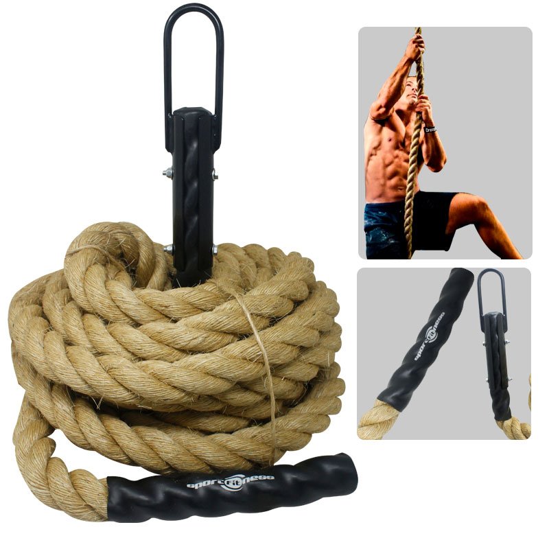 Cuerda Escalada Sportfitness 38MMX10MT – 071278