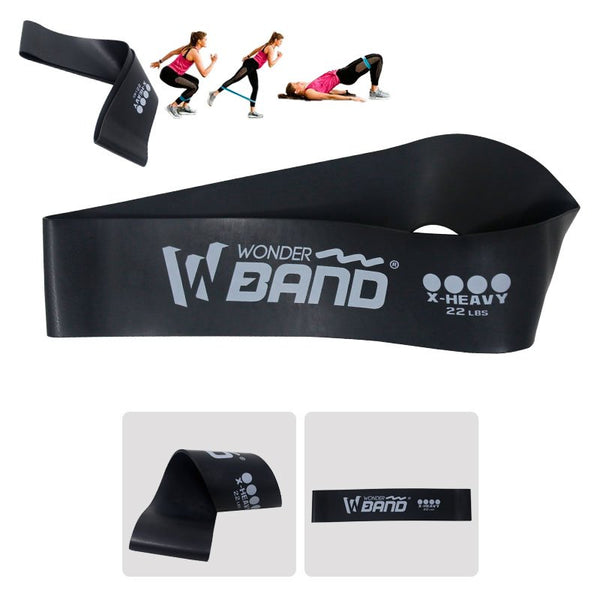 Banda Elástica Negra 25 CM 22 LBS