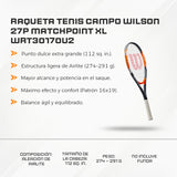 Raqueta Tenis Campo Wilson 27P MATCHPOINT XL WRT30170U2