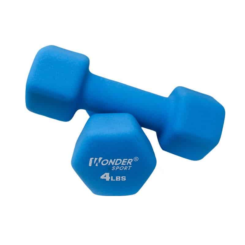 Set Mancuerna 2Pcs 4LB Wonder