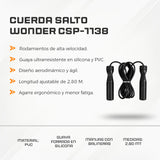 Cuerda Salto Wonder CSP-1138