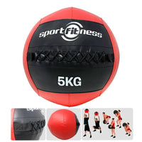 Balón Medicinal 5Kg Cuero SportFitness