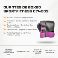 Guantes de Boxeo Sportfitness 074002