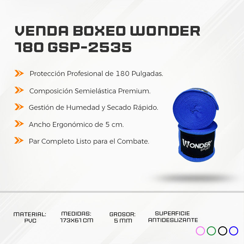 Venda Boxeo Wonder 180 GSP-2535