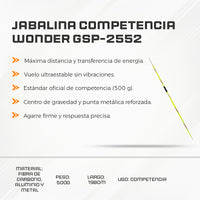 Jabalina Competencia Wonder GSP-2552