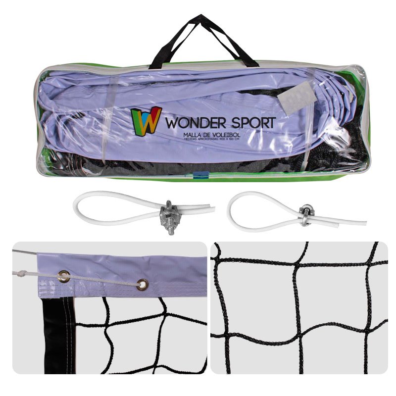 Malla Voleibol Profesional Gruesa Wonder MSP 2339