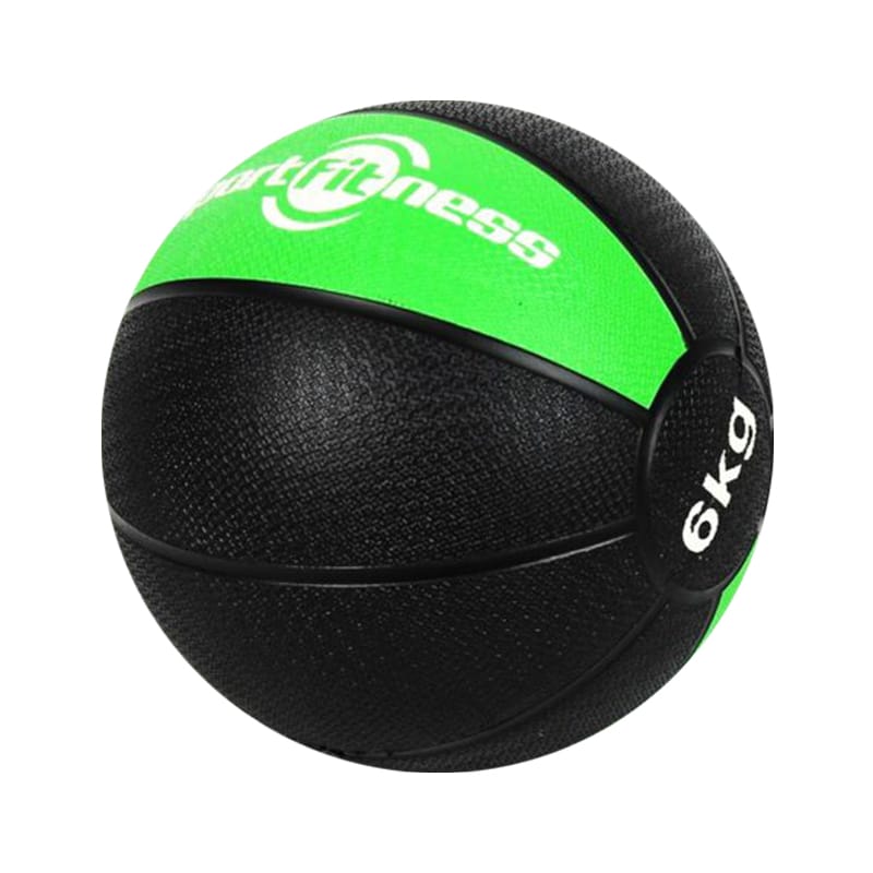 Balón Medicinal SportFitness 6 Kg Rebote