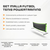 Set Malla Futbol Tenis PowerTraining