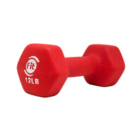 Mancuerna Ha Neopreno Hexagonal  12Lb