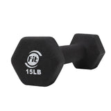 Mancuerna Ha Neopreno Hexagonal  15Lb 071671