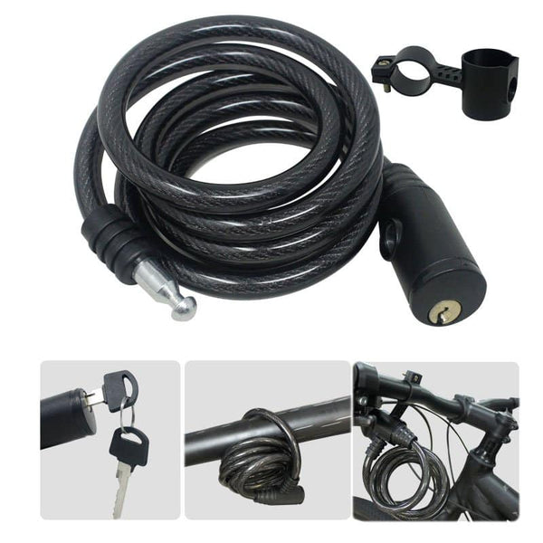 Candado Bicicleta Cable Espiral GW