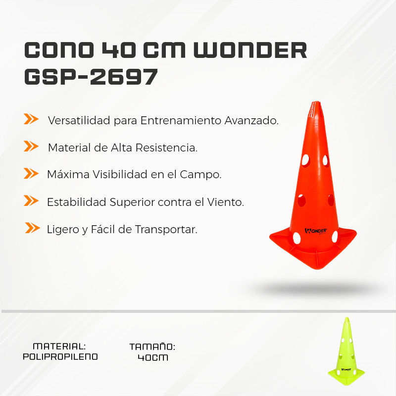 Cono 40 cm Wonder GSP-2697