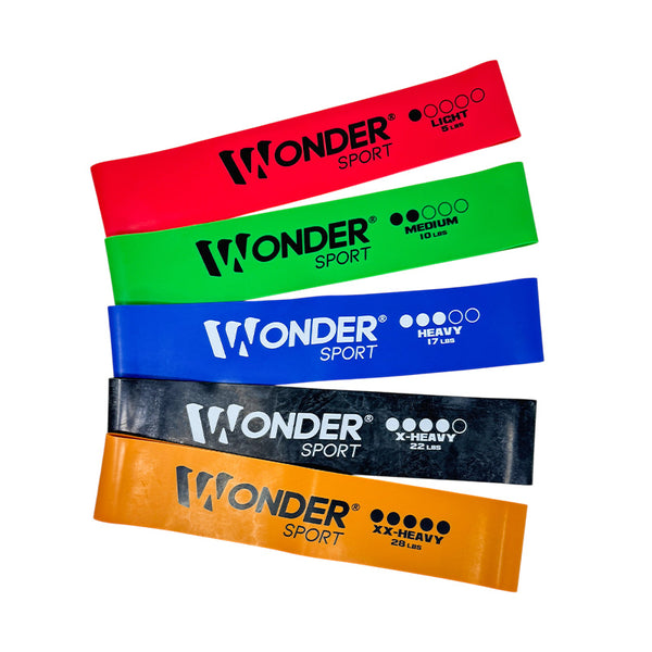 Set Bandas Elásticas Wonder x5 Pcs