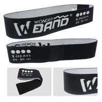 Banda Elástica Tela Negro Wonder