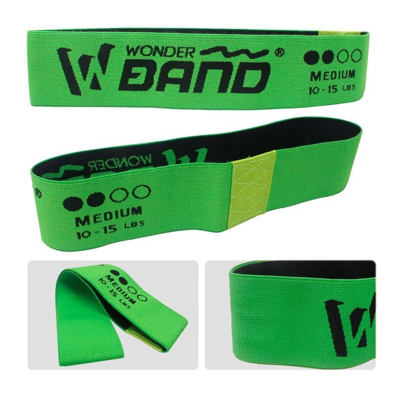 Banda Elástica Tela Verde Wonder