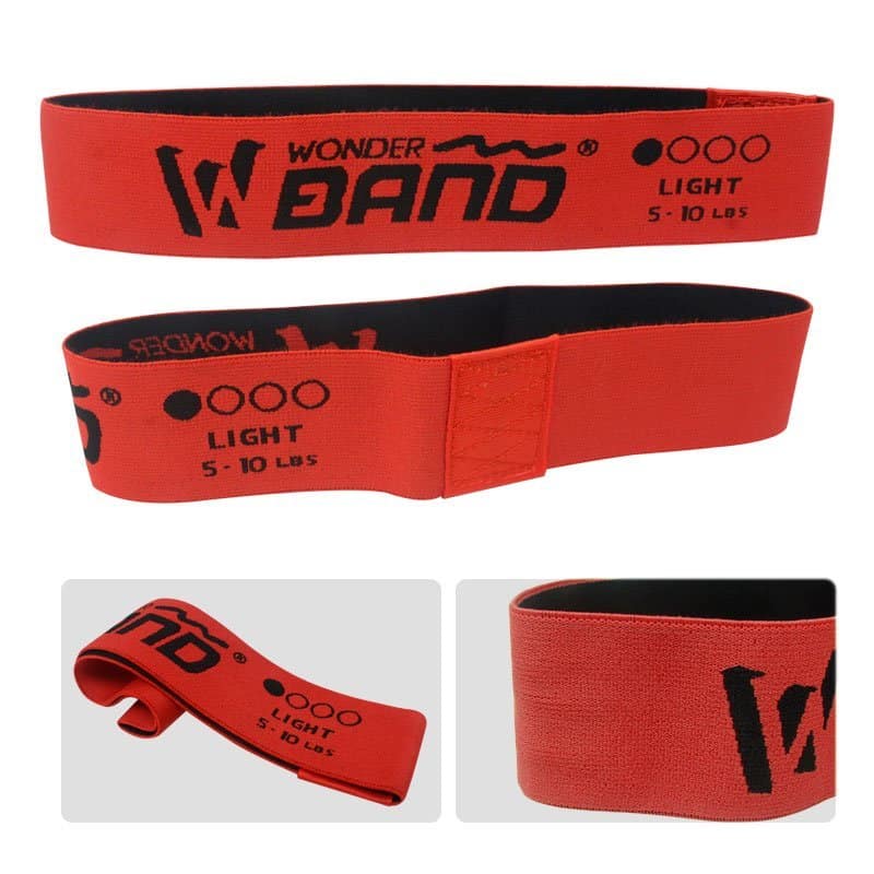 Banda Elástica Tela Rojo Wonder
