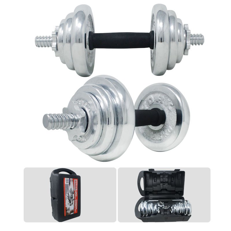 Set Mancuerna York Fitness 20 KG