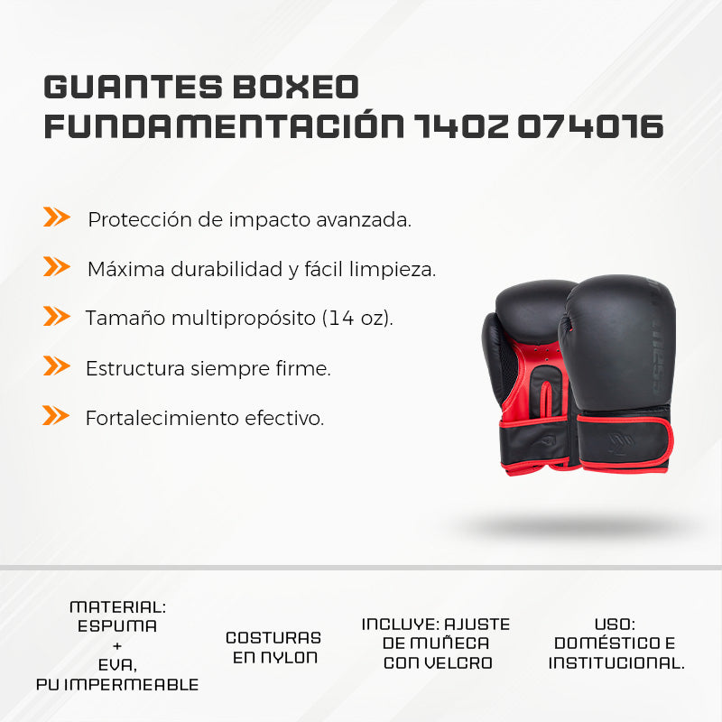Guantes Boxeo Fundamentación 14Oz 074016