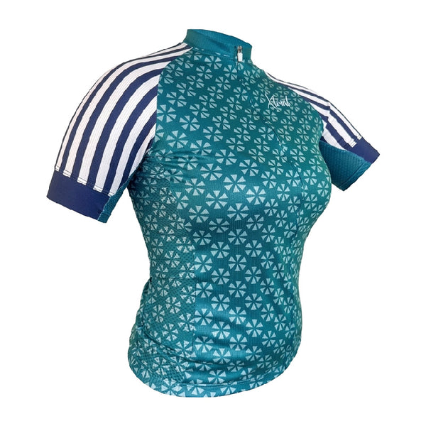 Camiseta Ciclismo Dama Colores M/Corta Colores Xtriat