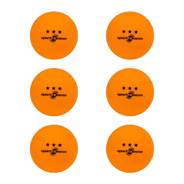 Pelota Tenis Mesa SportFitness 3 estrellas