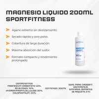 Magnesio Liquido 200ML Sportfitness 071724