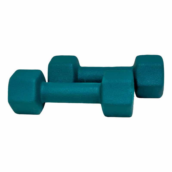 Set Mancuerna Ha Neopreno Hexagonal 2Pcs 6Lb - vista secundaria