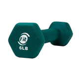 Mancuerna Ha Neopreno Hexagonal 6Lb