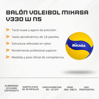 Balón Voleibol Mikasa V330 W N5