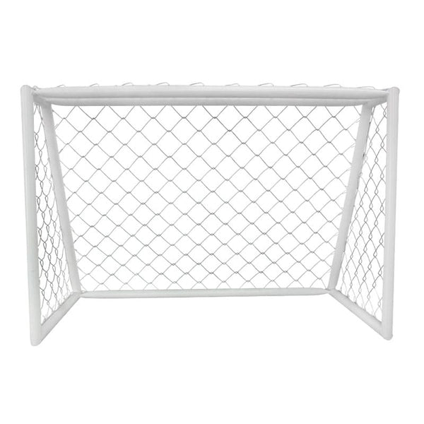 Arco Fútbol Metálico Malla Metálica Par