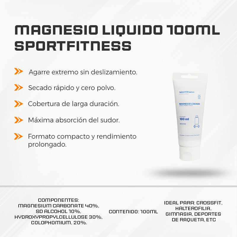 Magnesio Liquido 100ML Sportfitness 071723
