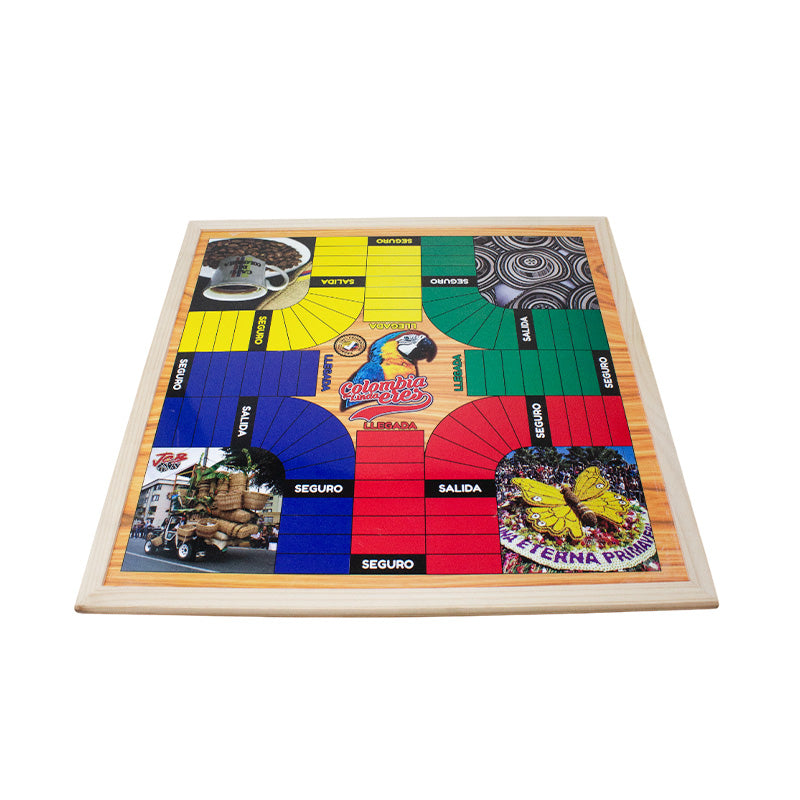 Parques Madera Magnético Doble 4 Escalera