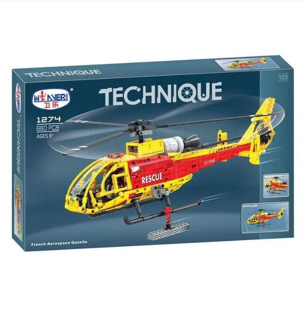 Helicóptero Armable Winner 1274 French - vista secundaria