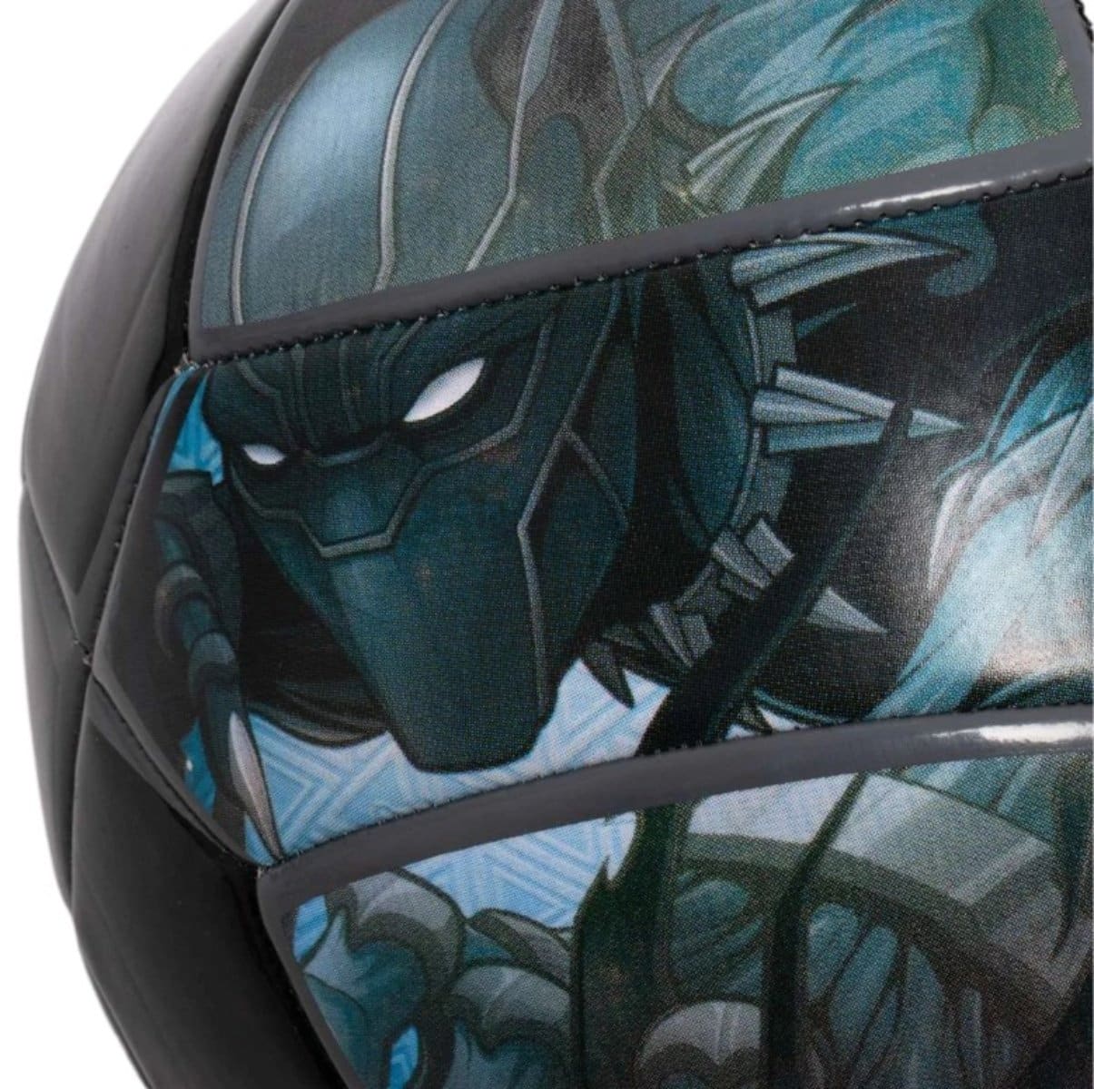 Balón Fútbol Golty Pantera Negra Cosido A Máquina N4
