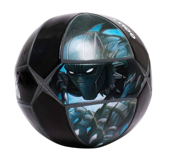 Balón Fútbol Golty Pantera Negra Cosido A Máquina N4
