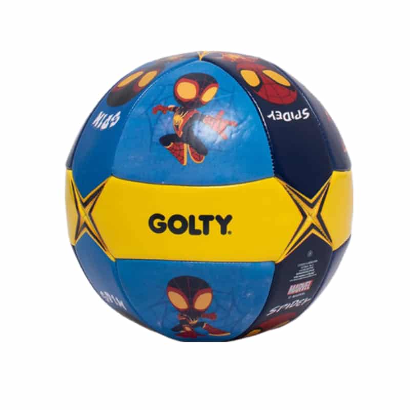 Balón Fútbol Golty Spidey Y Amigos Cosido A Máquina N3