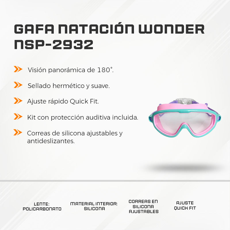 Gafa Natación Wonder NSP-2932