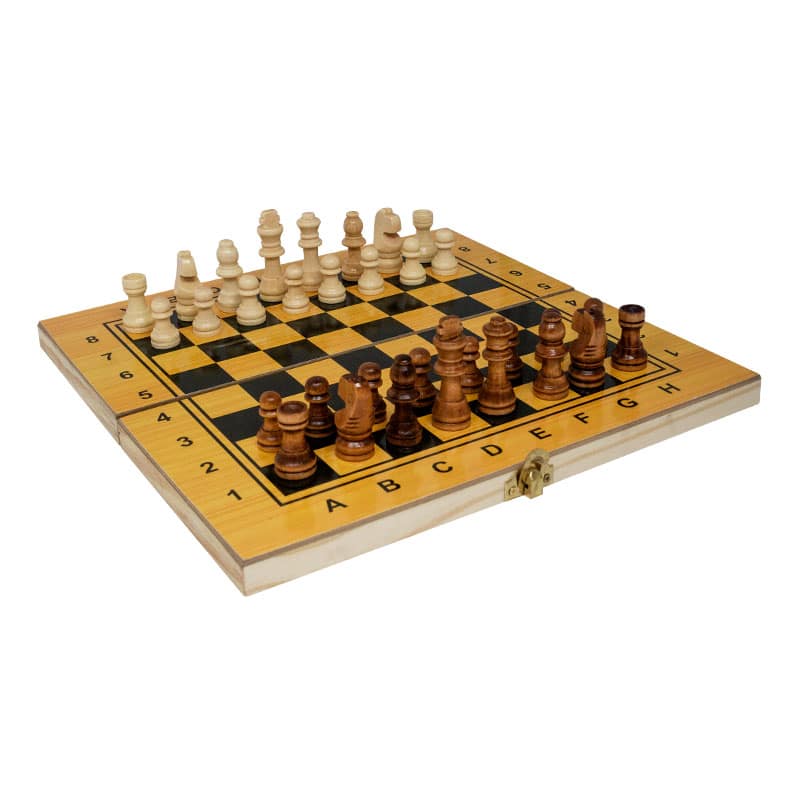Ajedrez Madera Wonder 29x29 cm HSP-3026