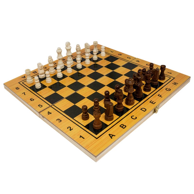 Ajedrez Madera Wonder 39x39 cm HSP-3025