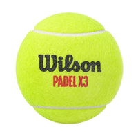 Pelota Pádel Wilson X3 8900801001