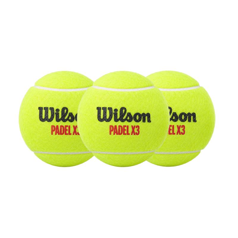 Pelota Pádel Wilson X3 8900801001