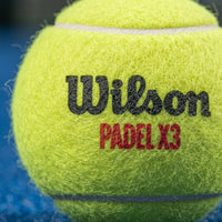 Pelota Pádel Wilson X3 8900801001