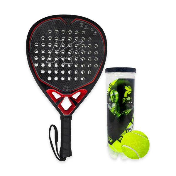 Raqueta Pádel Carbón K6 KX 69043