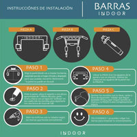 Soporte Fondos Dominadas Abdomen Aéreo Indoor