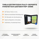 Tabla Estrategia Multi-Deporte Magnética Wonder FSP-2996