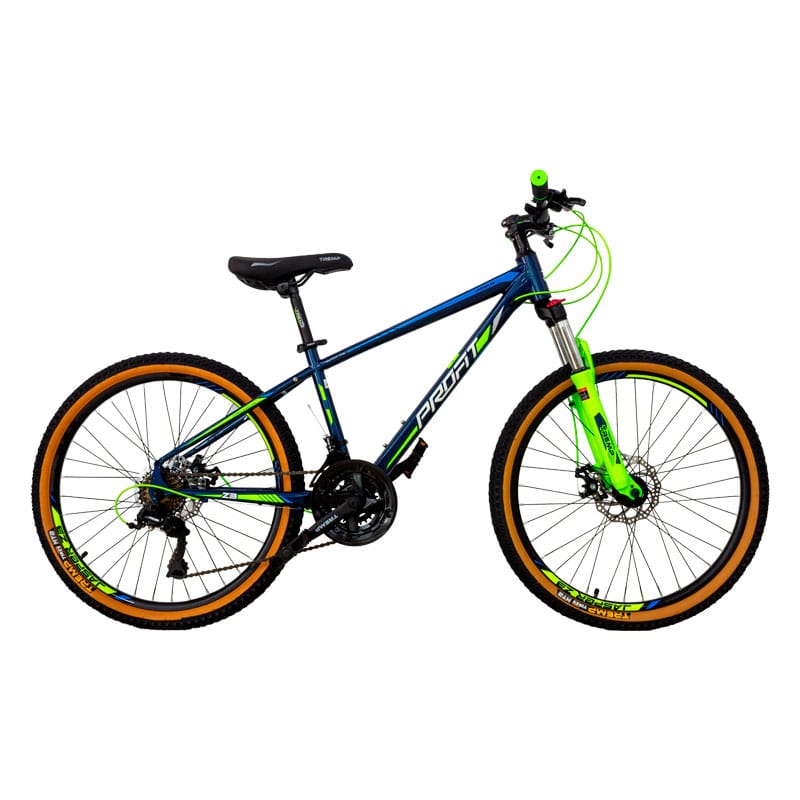 Bicicleta MTB Profit Jasper Z/X3 Rin-24 8-Vel XS Azul