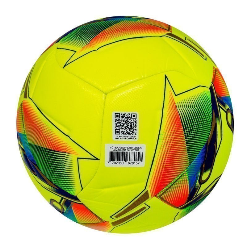 Balón Fútbol Golty Latir Cosido Maquina No.5
