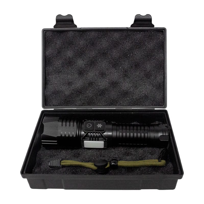 Linterna Recargable Metálica AK7163